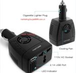 Inversor de corriente para vehículos a 110v