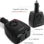 Inversor de corriente para vehículos a 110v