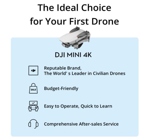 DJI Mini 4K, Dron con Cámara 4K UHD Para Adultos - Imagen 6